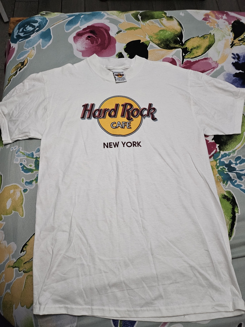 Hard Rock Cafe New York White Logo T‑Shirt